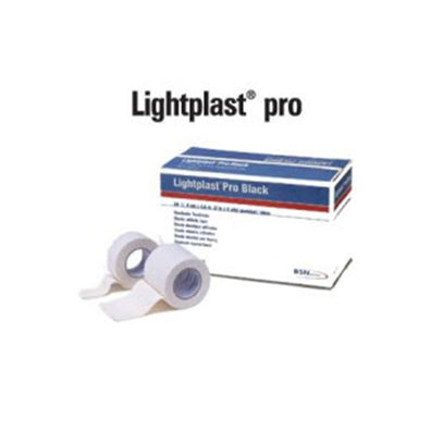 Tape Athletic Lightplast Pro Cotton/Elastic/Spandex 1.5"x5yd Adhs White 32/Ca